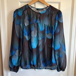 a.n.a patterned blouse  